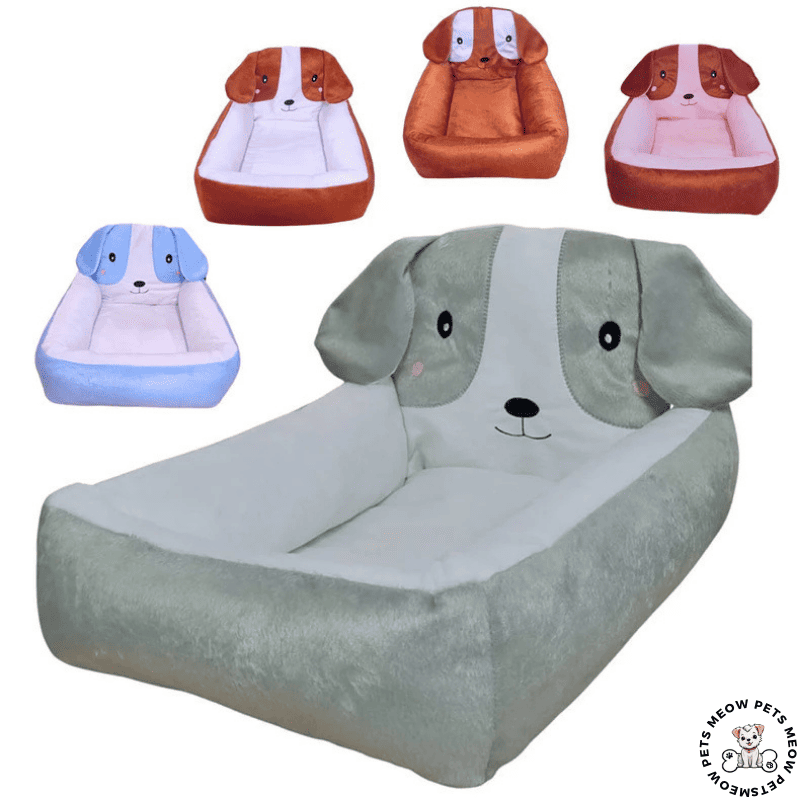 Meow Cama Pet Com Cabeceira - DogPelúcia