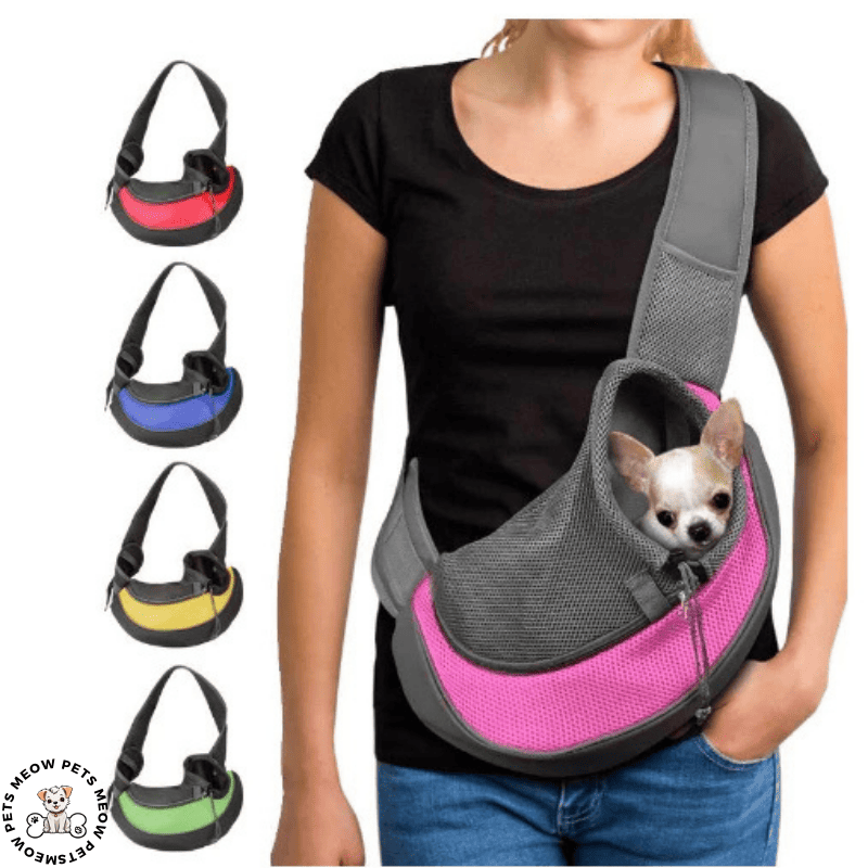 Bolsa De Ombro Para Transportar Pet - CãoGuru