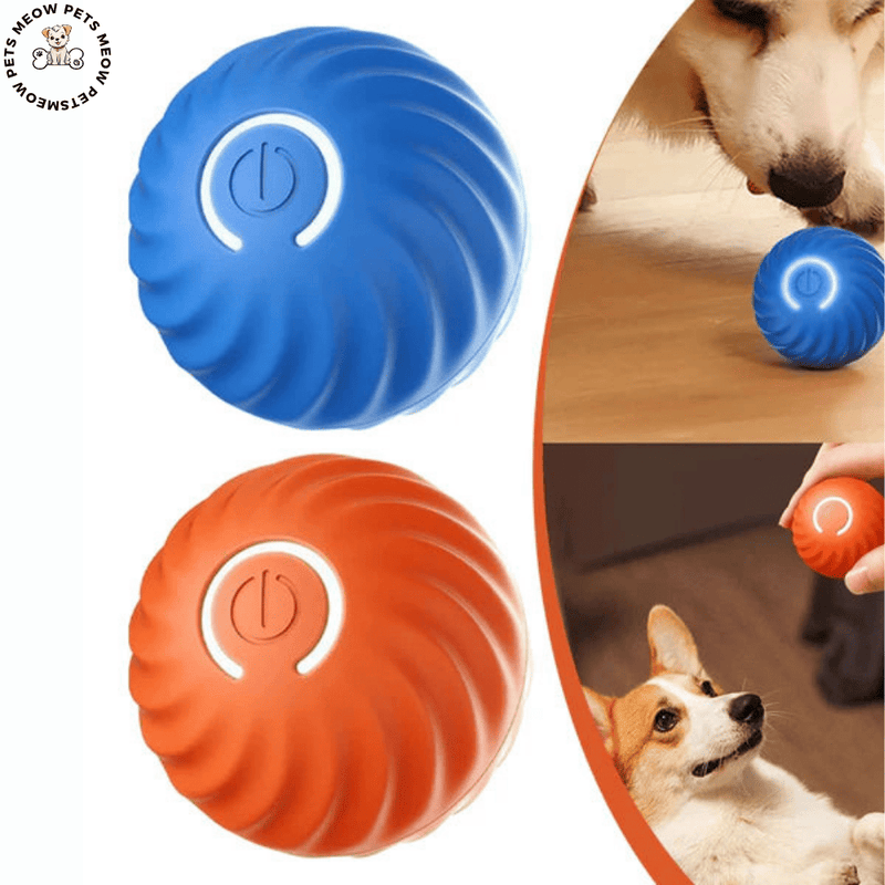 Bolinha de Brinquedo Interativa c/ Rolamento Automático