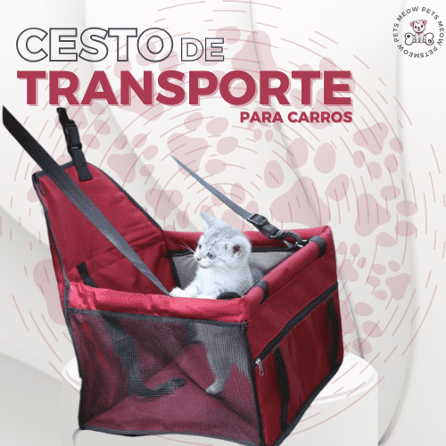 Cesta de Transporte de p/ Carro - LapLaDog© [ Conforto & Segurança ]