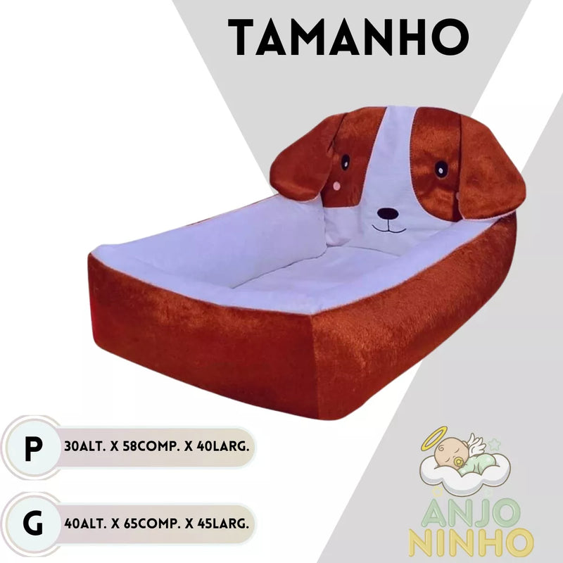 Meow Cama Pet Com Cabeceira - DogPelúcia