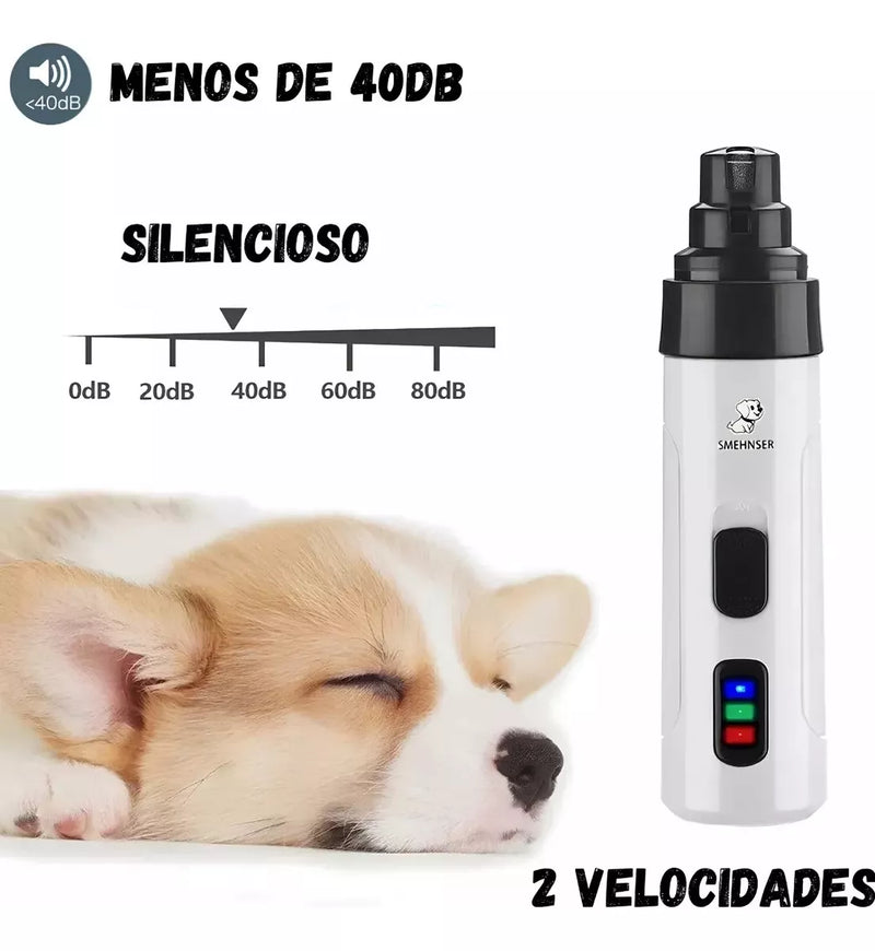 Cortador de Unha Elétrico Recarregável PetGrooming