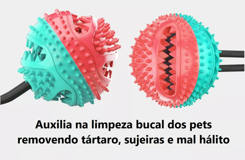 Puxador Interativo c/ Ventosa para Cães