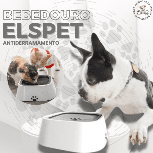 Bebedouro Anti-Derramamento ElsPet