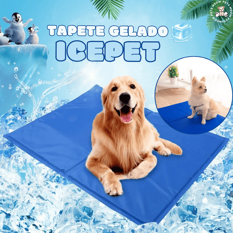 Tapete Colchonete Refrescante Pet - IcePet™