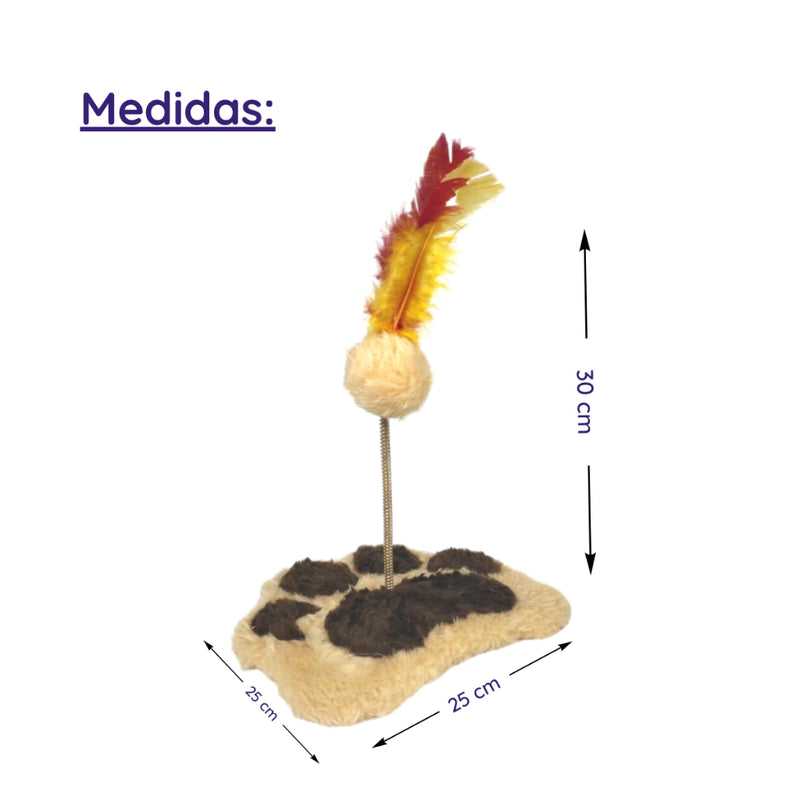 Brinquedo Interativo Pet com Mola