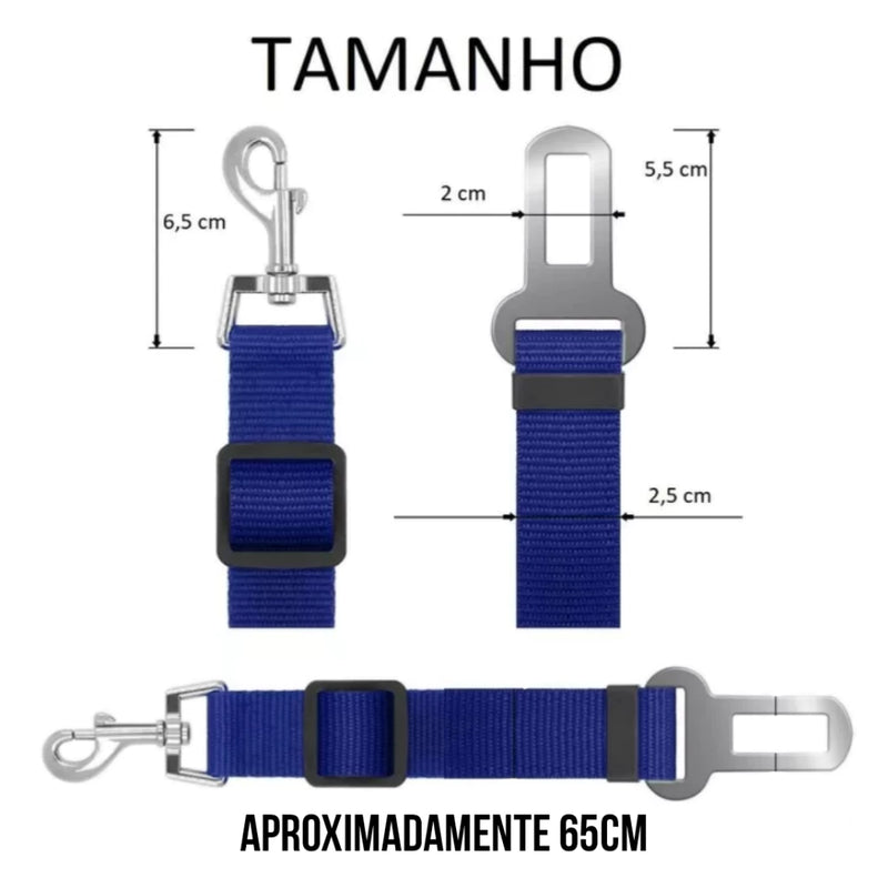 Cinto de Segurança Pet Universal