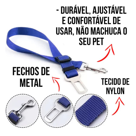 Cinto de Segurança Pet Universal