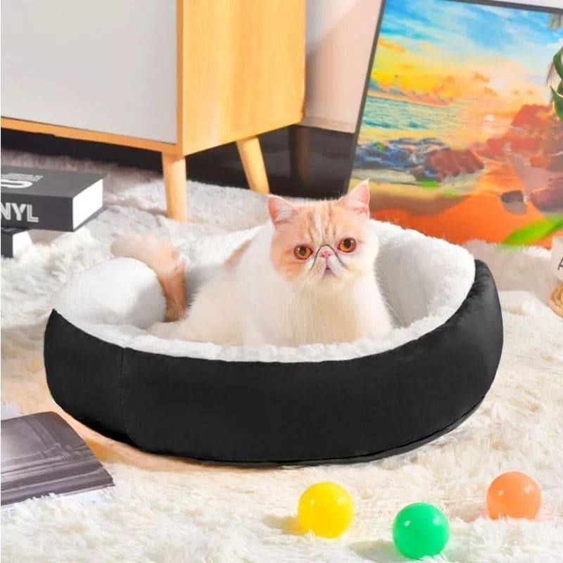 MeowCama NuvemHot - Pet Redonda de Sherpa