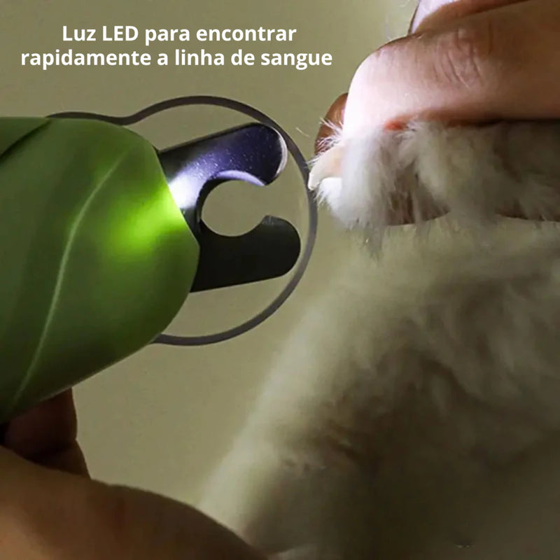 Alicate Cortador de Unhas Pet com LED - PetCorte