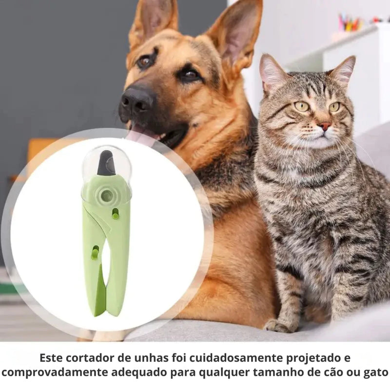 Alicate Cortador de Unhas Pet com LED - PetCorte