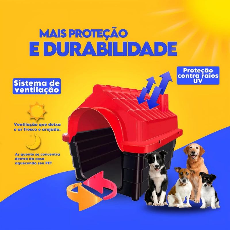 Casinha de Cachorro - Chaminé