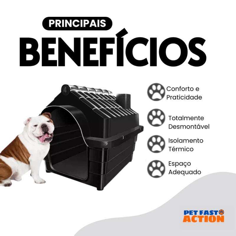 Casinha de Cachorro - Chaminé