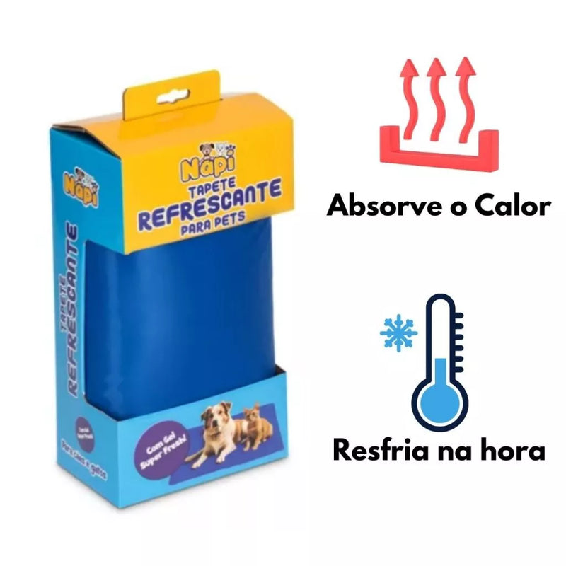 Tapete Colchonete Refrescante Pet - IcePet™