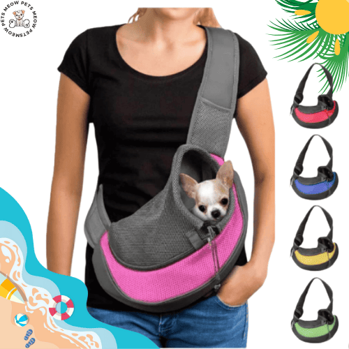 Bolsa De Ombro Para Transportar Pet - CãoGuru