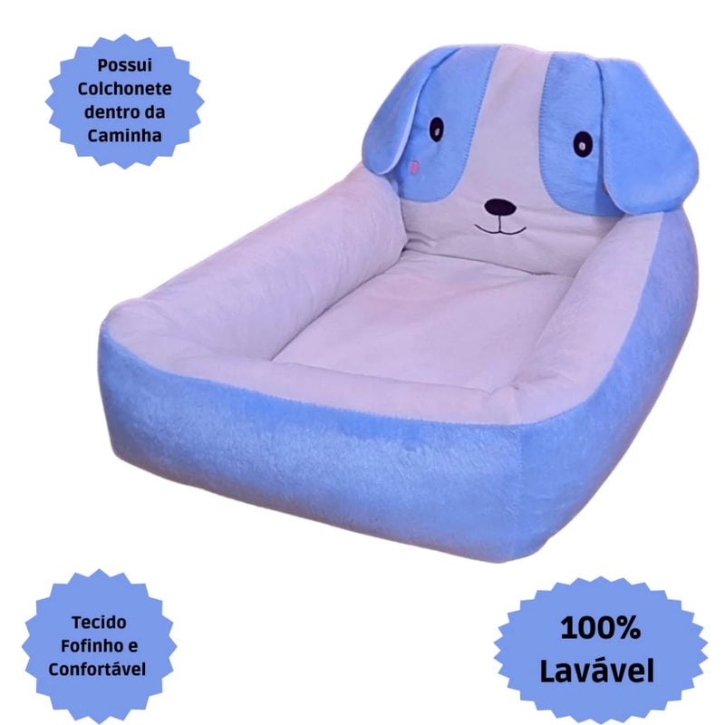 Meow Cama Pet Com Cabeceira - DogPelúcia