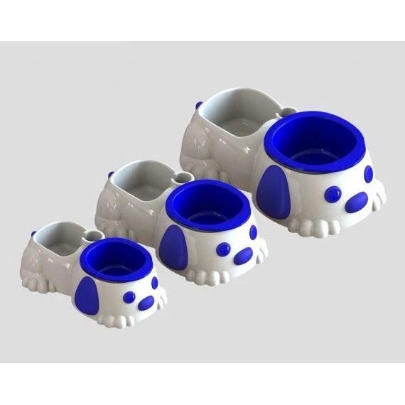 Comedouro & Bebedouro Antiderrapante Cães e Gatos - PataForte